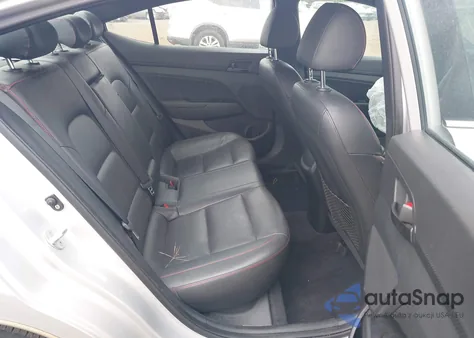 2018 Hyundai Elantra Sport из США, поврежденный, VIN KMHD04LB7JU681320